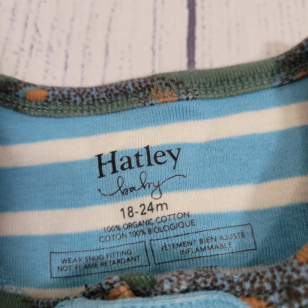 Hanna Andersson Hatley 18-24M Pajamas Bundle Baby Boy Bear Star Dog 4pc Lot